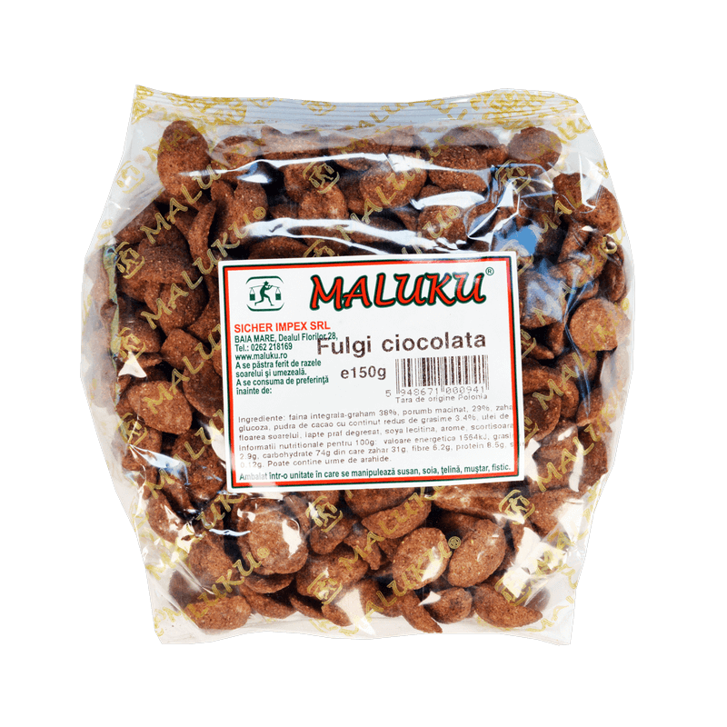 Cereale fulgi ciocolată plic 150 g